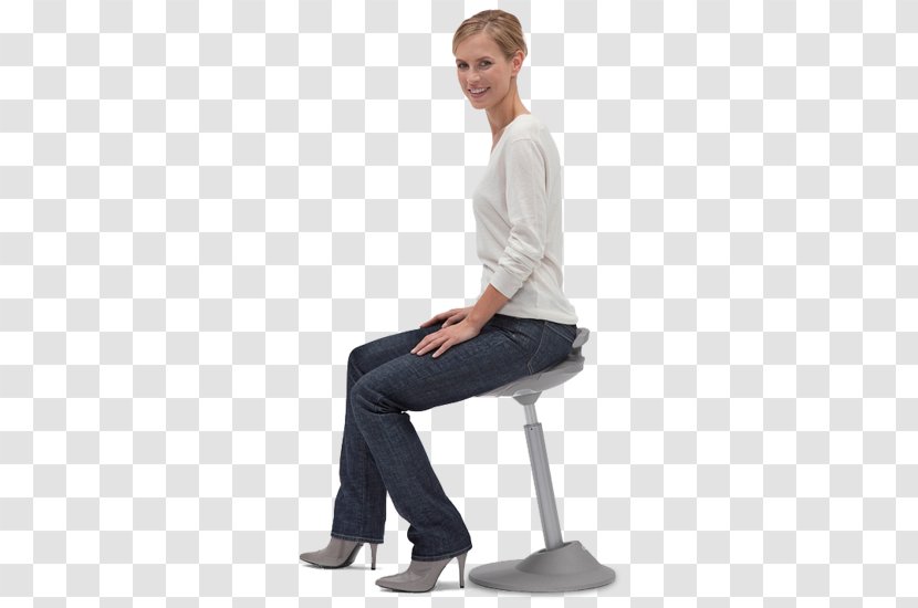 Sitting Chair Sit-stand Desk Seat - Flower Transparent PNG