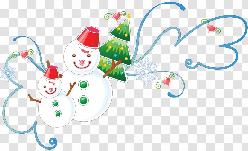Christmas Ornament Tree Clip Art - Decoration - Snowman Transparent PNG