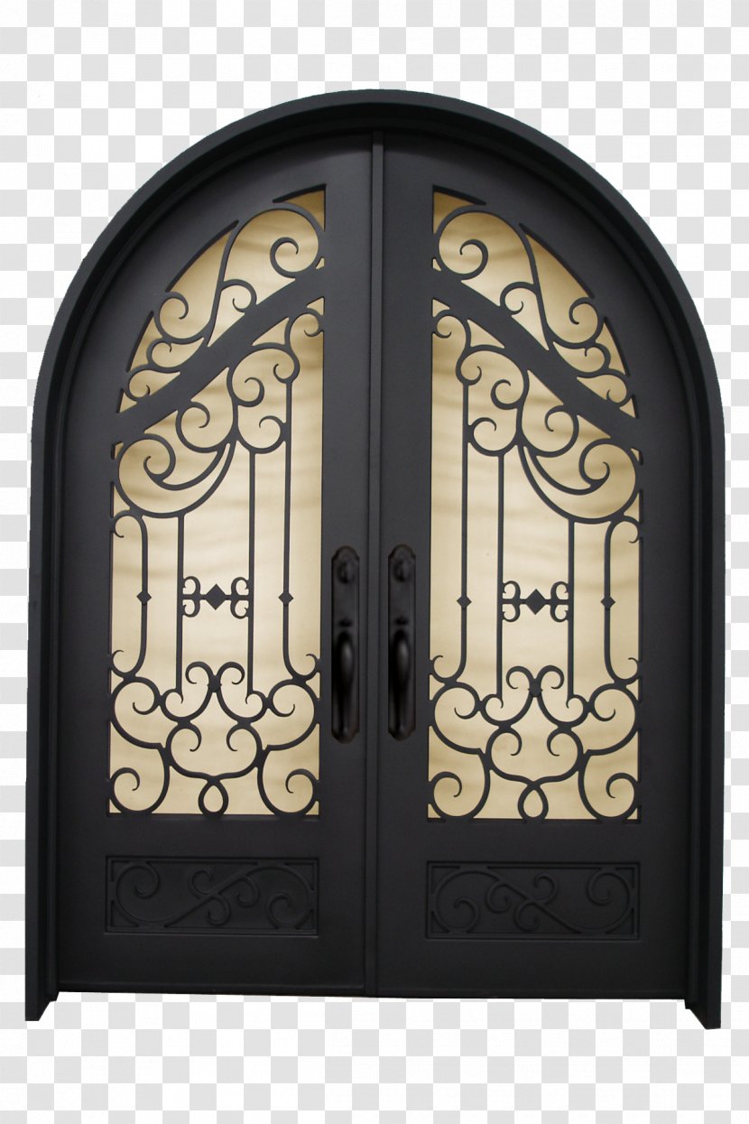 Window Door Arch Sidelight Iron - Metal Transparent PNG