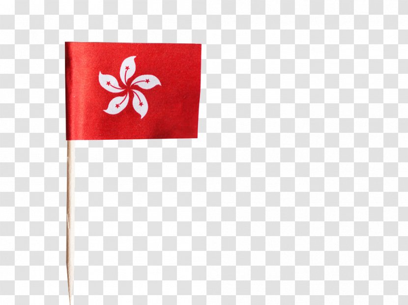 Flag Of Hong Kong Pattern - Red - Administrative Region Transparent PNG