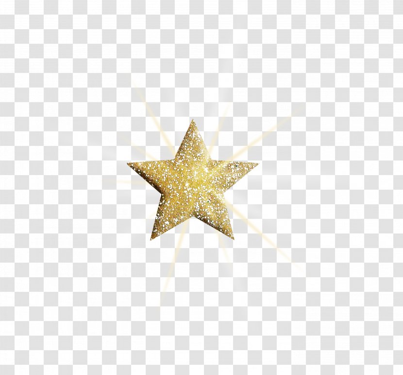 Yellow Star Pattern Transparent PNG