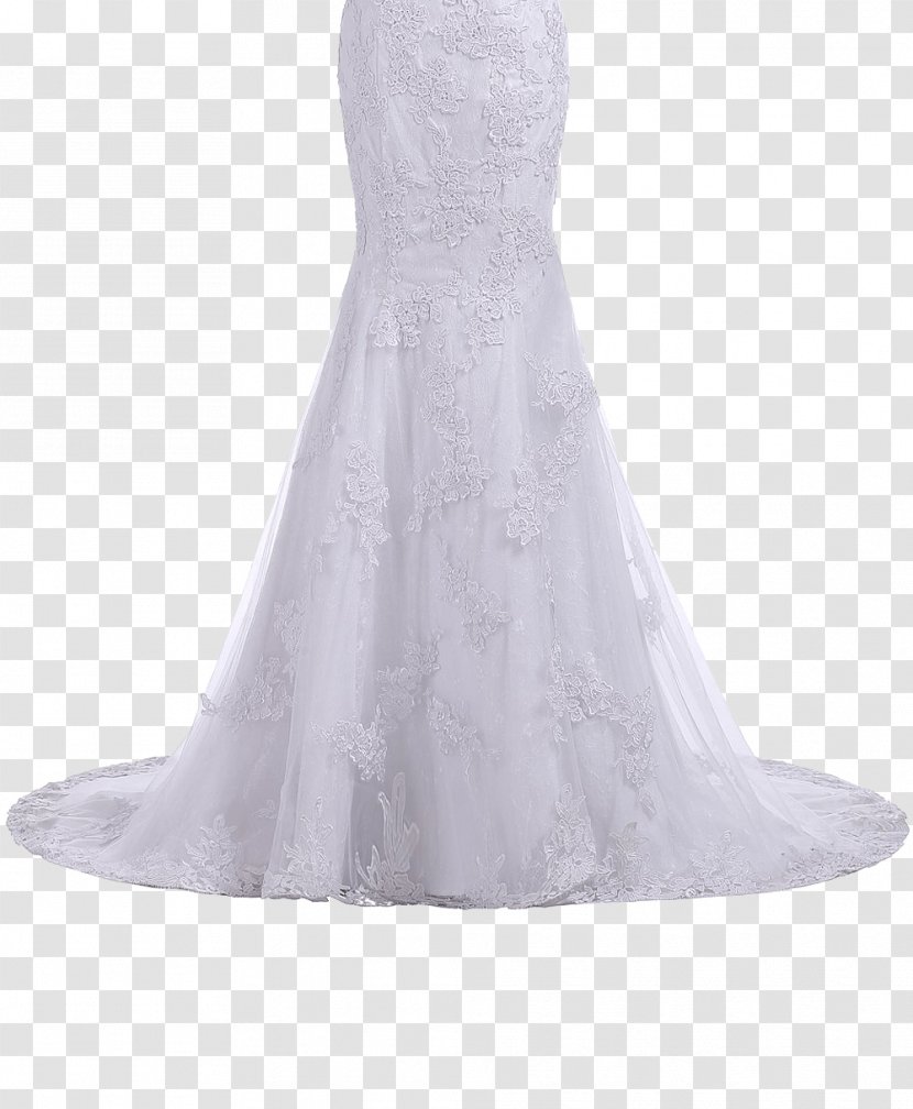 Wedding Dress Party Shoulder Gown - Neck - Evening Transparent PNG