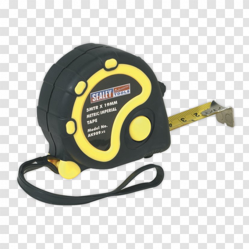 Hand Tool Tape Measures Meter Measurement - Yellow - Measuring Transparent PNG