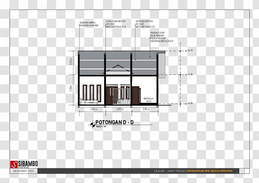 Floor Plan House Minimalism - Text - Design Transparent PNG