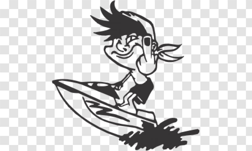 Drawing Line Art Silhouette Clip - Jet Ski Transparent PNG