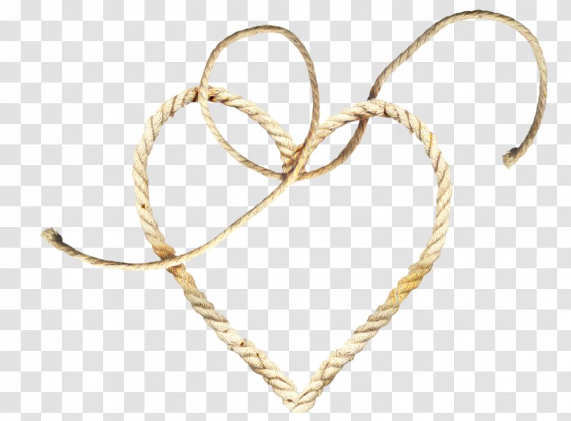 Heart Cartoon - Chain - Metal Transparent PNG