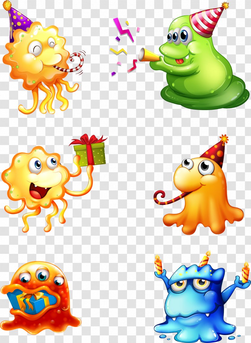 Monster Cartoon Royalty-free Illustration - Royaltyfree - Vector Hand-painted Little Transparent PNG