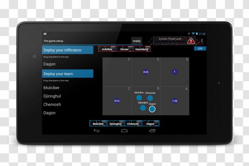 Tablet Computers Android Handheld Devices User Interface - Technology - Game Ui Transparent PNG