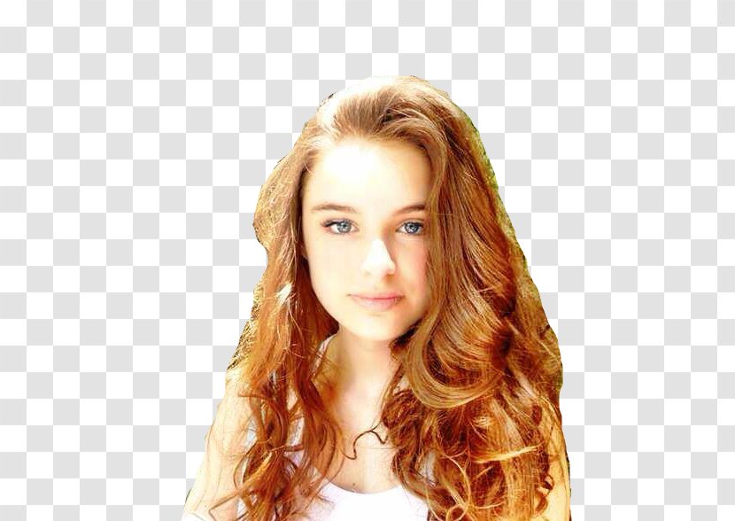 Blond Hair Coloring Brown Long Ringlet - Hairstyle - Isabella Moreira Transparent PNG