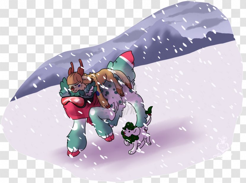 Christmas Ornament Sled Character Transparent PNG