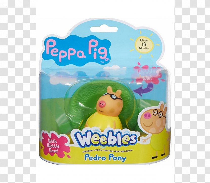 George Pig Mummy Toy Peppa Weebles. Personaggio Sempre In Piedi. Rebecca Coniglio Weebles Rocking Rocket - Nick Jr Transparent PNG