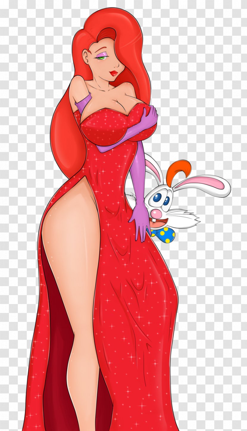 Jessica Rabbit Who Censored Roger Rabbit? Leporids - Heart - Oswald The Lucky Transparent PNG