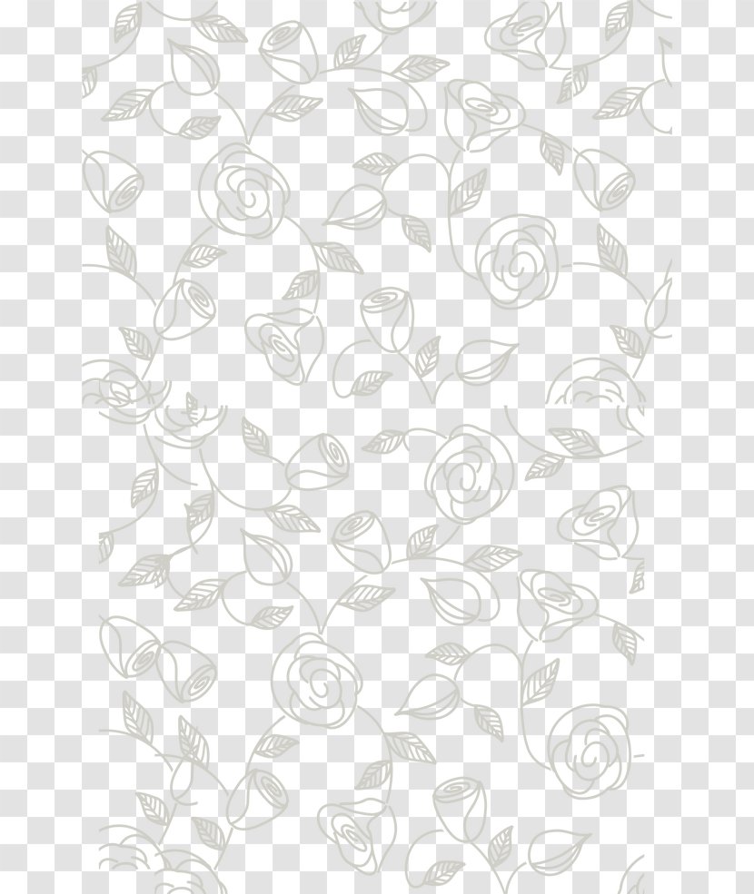 Petal Pattern - Monochrome Photography - Invitations Background Transparent PNG