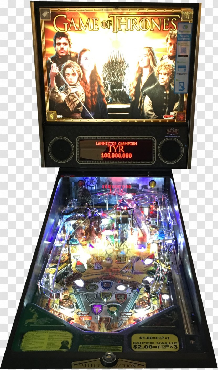 Pinball Arcade Game Amusement Video - Recreation - Hall Of Fame The Gottlieb Collection Transparent PNG