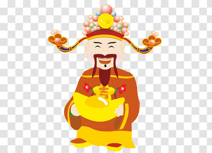 Chinese New Year Jade Emperor Cartoon Illustration - Artwork - Welcome Transparent Transparent PNG