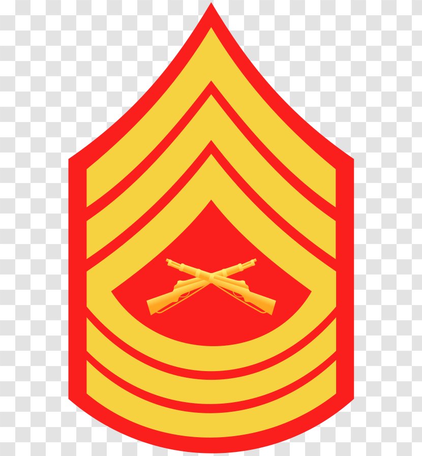 United States Marine Corps Rank Insignia Master Sergeant Gunnery - Noncommissioned Officer - Major Of The Transparent PNG