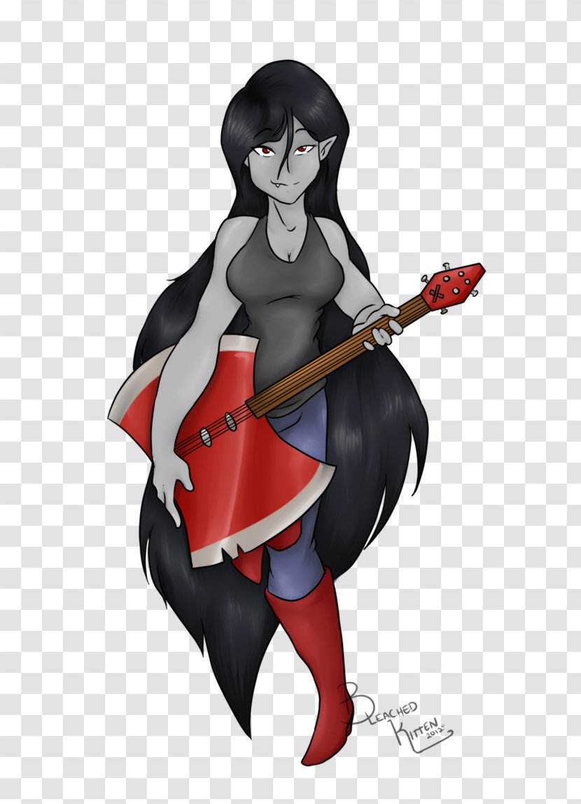 Digital Art Marceline The Vampire Queen Drawing - Frame Transparent PNG