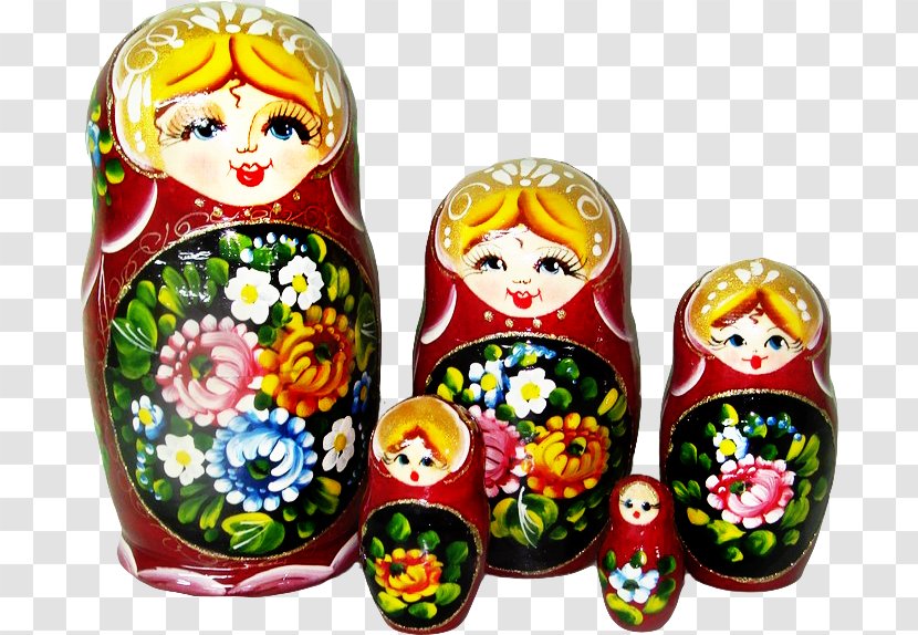 Matryoshka Doll Toy Sergiyev Posad Souvenir - Russia Transparent PNG