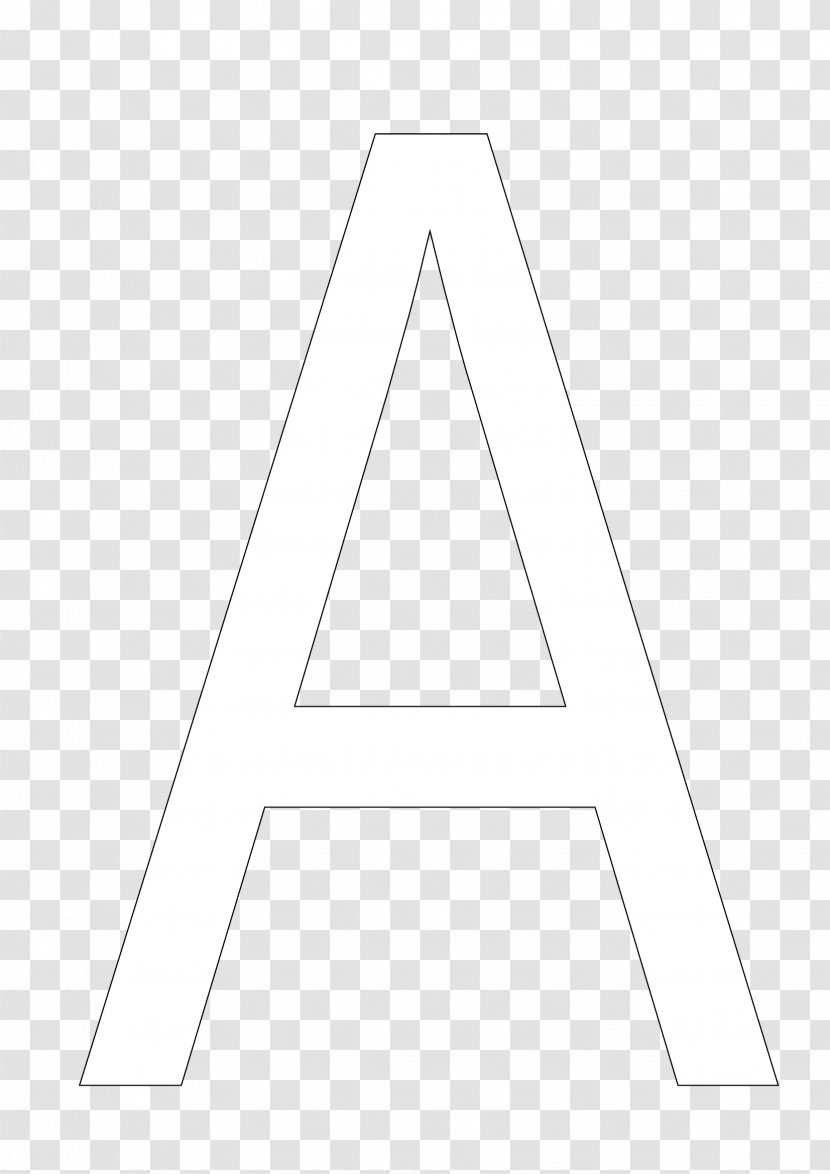 Triangle White Point - Black And Transparent PNG