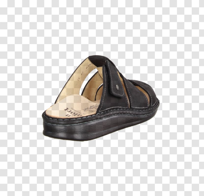 Slipper Slide Leather Sandal Shoe - Walking Transparent PNG