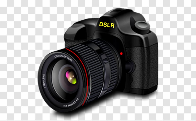 Canon EOS 5D Mark III Nikon D800 Digital SLR Camera - Lens Transparent PNG