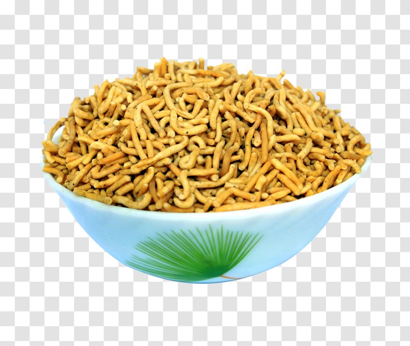 Chinese Noodles Bikaneri Bhujia Chaat Bhelpuri Sev Mamra - Mixture - Fideo Transparent PNG