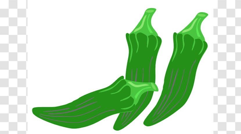 Gumbo Okra Vegetable Clip Art - Tree - Cliparts Transparent PNG