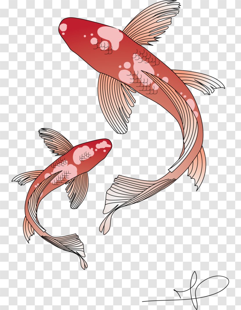 Koi Goldfish Carp Transparent PNG