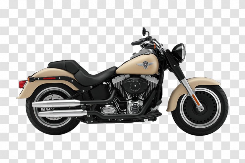 Harley-Davidson FLSTF Fat Boy Softail Motorcycle Electra Glide Transparent PNG