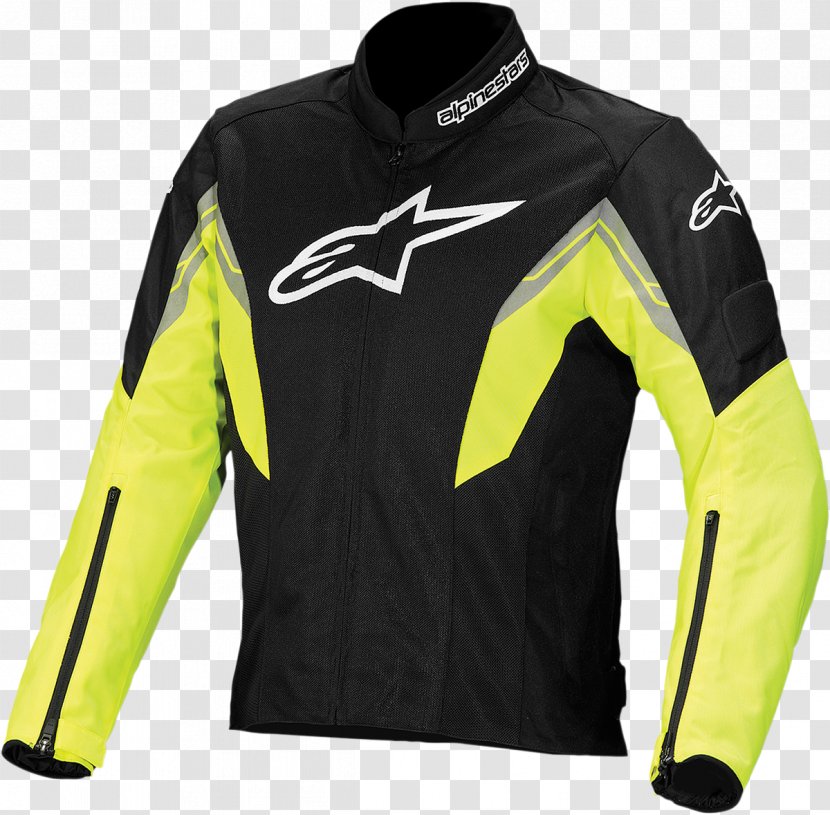 Leather Jacket Clothing Motorcycle Alpinestars - A2 Transparent PNG