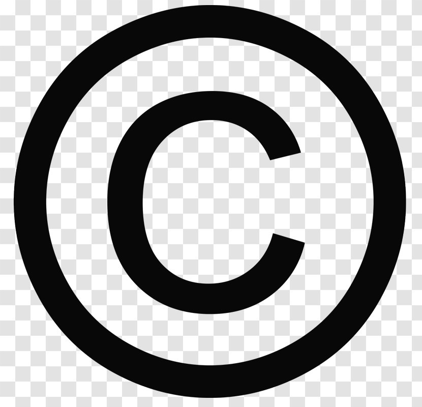 Copyright Symbol Law Of The United States Office Trademark Transparent PNG