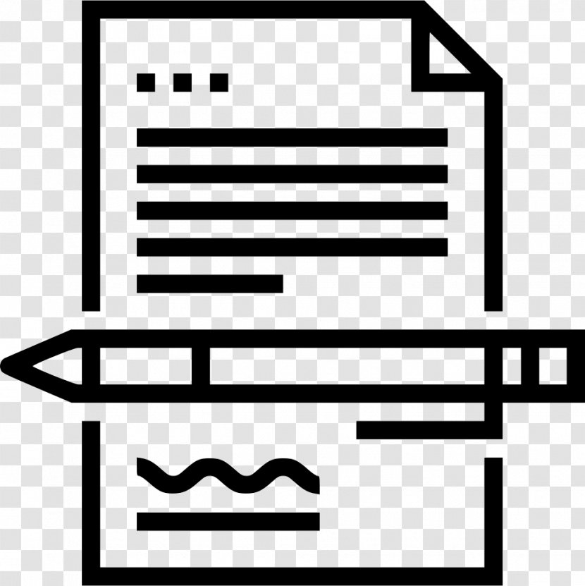 Document Computer File - Rectangle - Black And White Transparent PNG