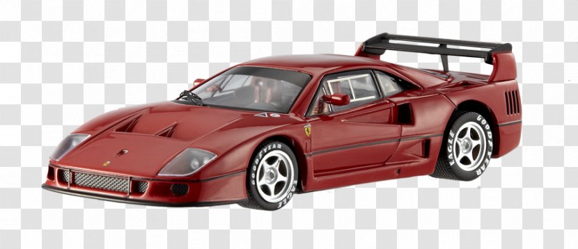 Ferrari F40 Model Car 612 Scaglietti - Hot Wheels Transparent PNG