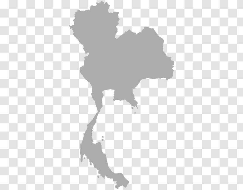 Thailand Map Aluskaart Transparent PNG