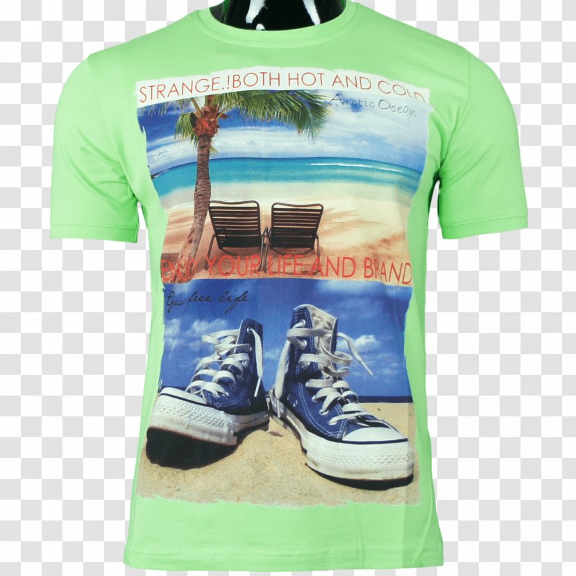T-shirt Sleeve Shoe Outerwear Font - Brand Transparent PNG