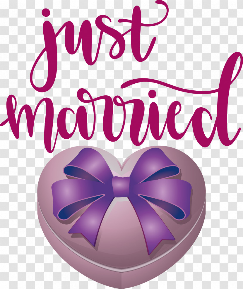 Just Married Wedding Transparent PNG