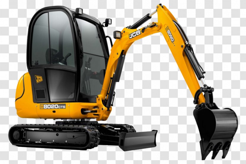 Compact Excavator Heavy Machinery JCB Loader - Construction Equipment Transparent PNG