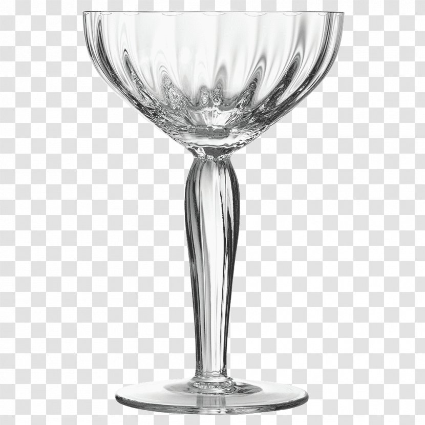 Wine Glass Champagne Cocktail Martini - Stemware Transparent PNG
