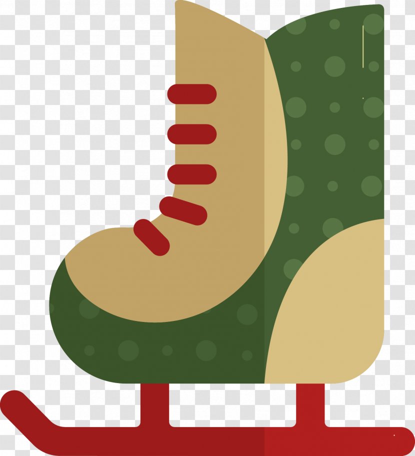 Christmas Ice Skates - Furniture Chair Transparent PNG