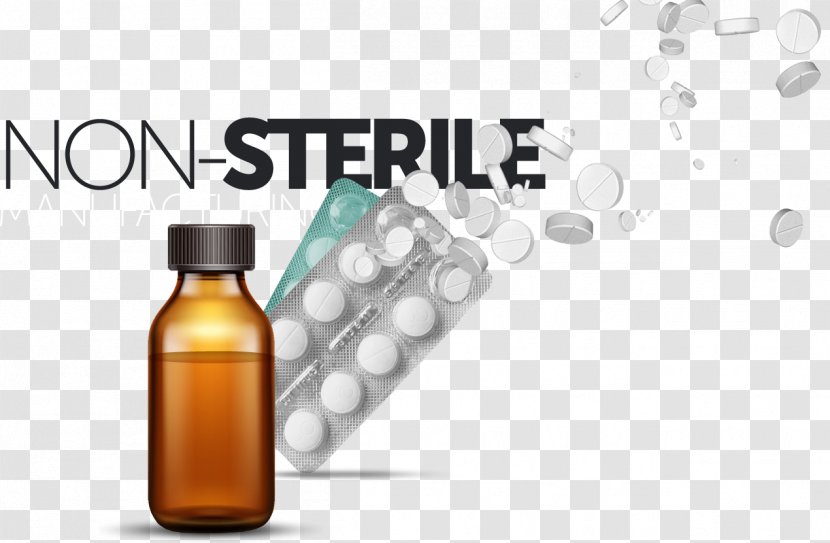 Glass Bottle Product Manufacturing Technology - Vial - Steril Transparent PNG