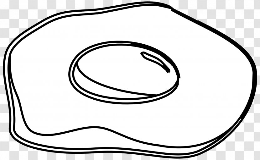Black And White Line Art Drawing Clip - Face - Egg Transparent PNG