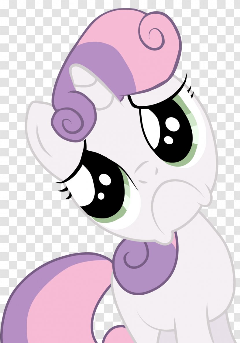 Sweetie Belle Pony Rarity Rainbow Dash Scootaloo - Heart Transparent PNG