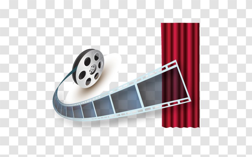 Film Festival Download Service - Vintage Footage Vector Transparent PNG