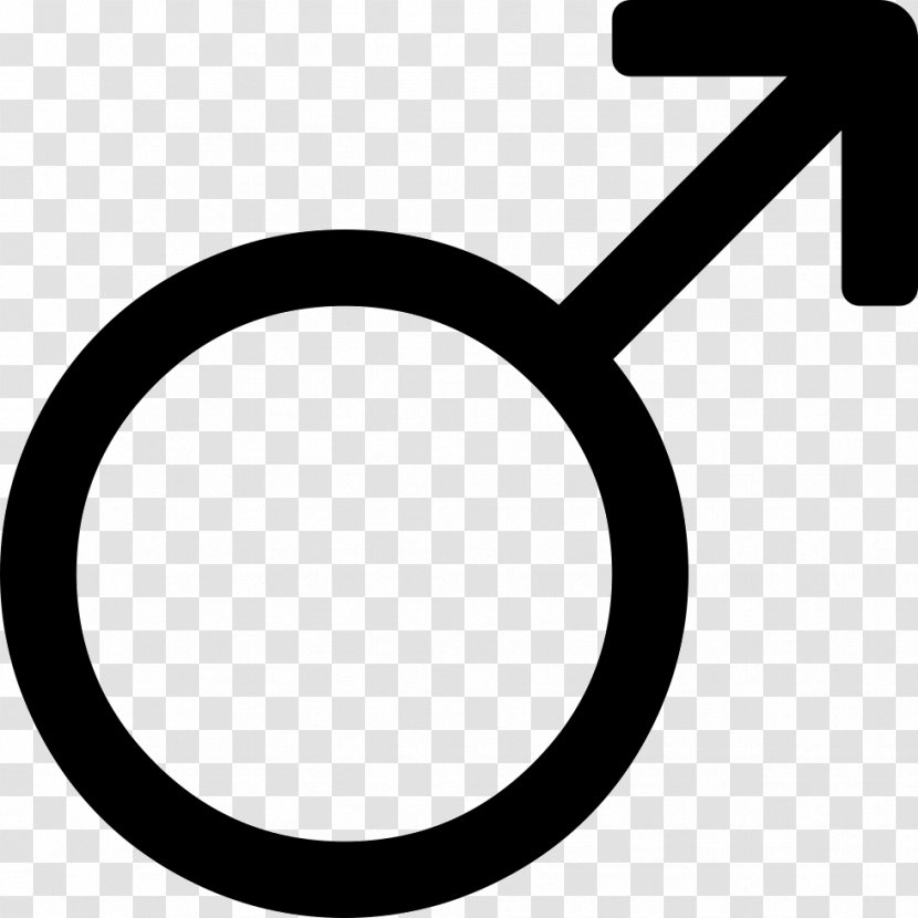Gender Symbol Male - Man Transparent PNG