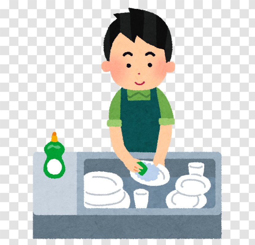 いらすとや Arubaito Kitchen 2018-06-27 - Sponge Transparent PNG