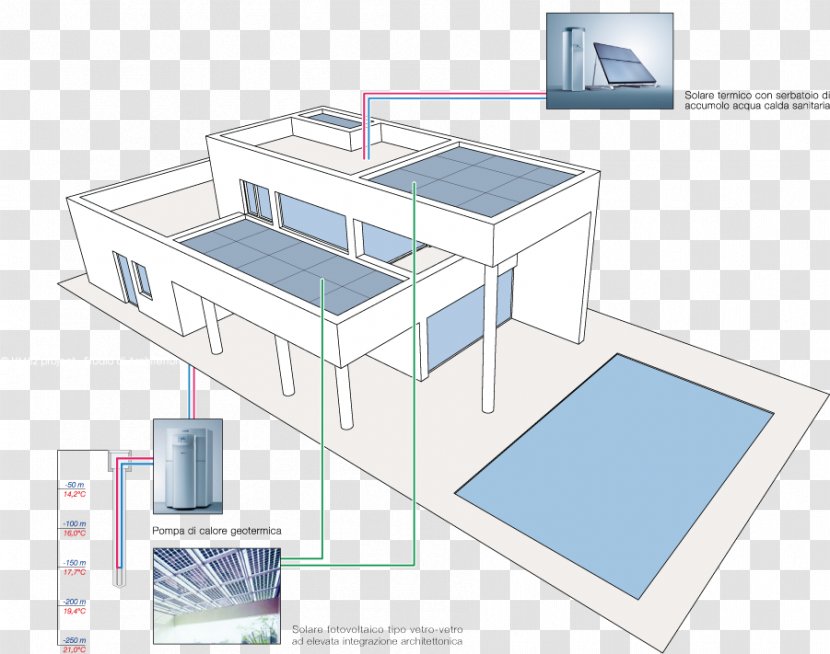 House Architecture Daylighting Roof - Elevation Transparent PNG