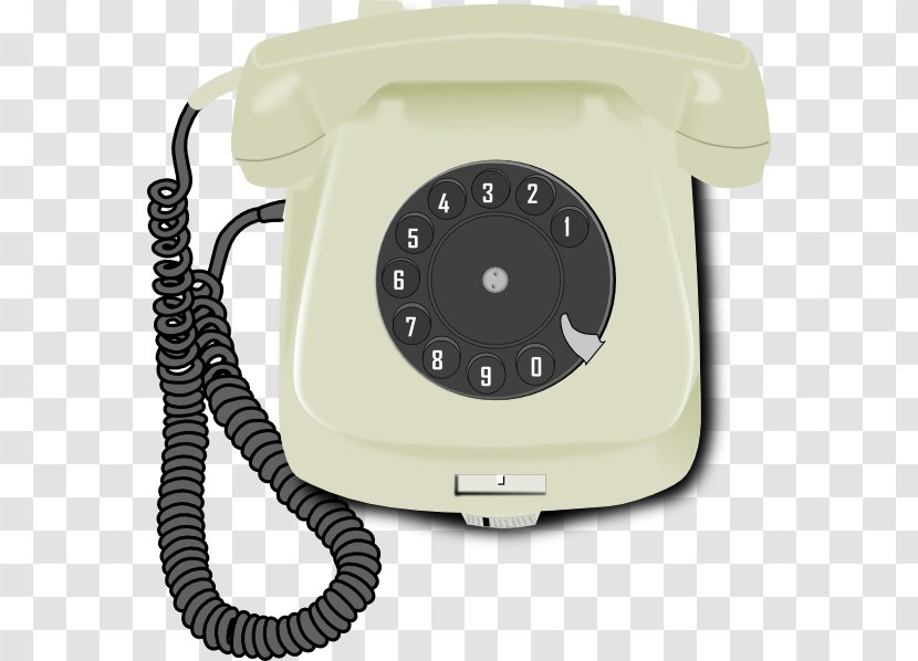Telephone Call Rotary Dial Clip Art - Communication - Iphone Transparent PNG