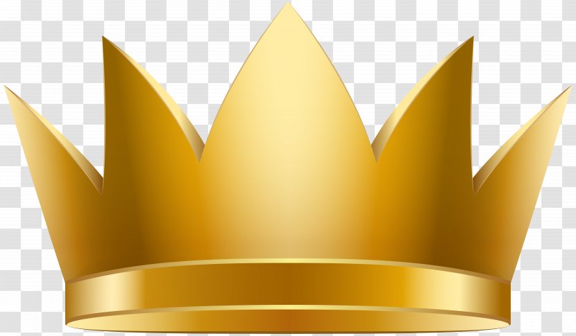 Clip Art - Crown - Golden Transparent PNG