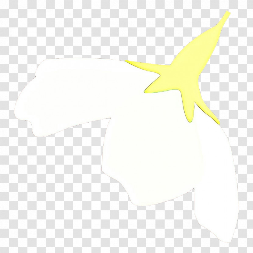 White Yellow Starfish Star Logo Transparent PNG