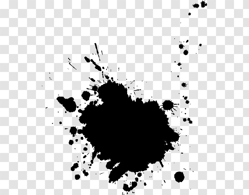Ink Black And White - Monochrome - Sky Transparent PNG